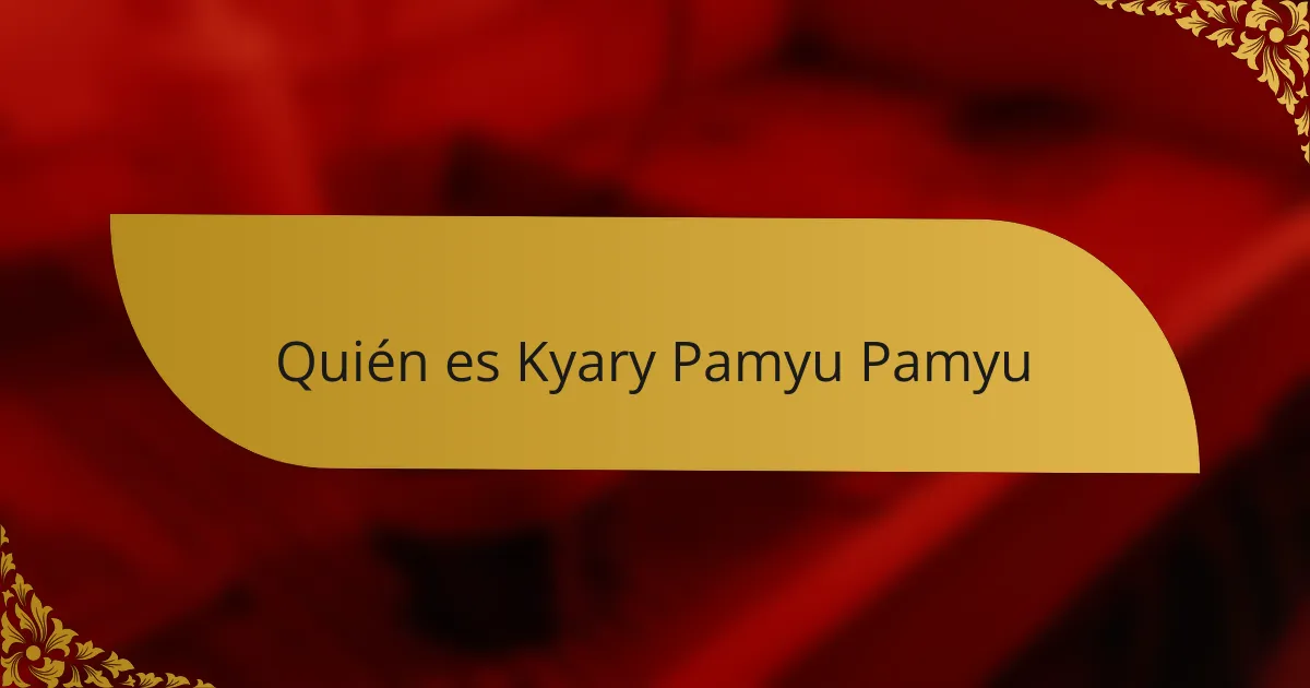Quién es Kyary Pamyu Pamyu